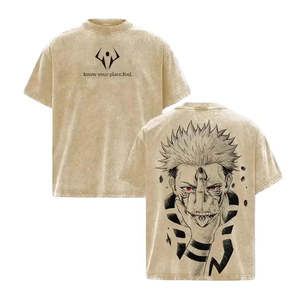 เสื้อยืดอนิเมะเรียวเมน ซุคุนะ ผ้าฝ้าย 100% ลายพิมพ์แฟชั่น เสื้อยืดเจอร์ซีย์ น้ำหนัก 200 กรัม 240 กรัม 280 กรัม - Product Image 3