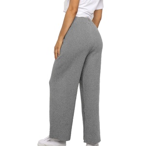Pure Structure Design <b>Summer</b> Womens <b>Trouser</b> Breathable Elastic Waist Made for Easy Movement with Defined Shape Calm Formal Style - Product Image 2