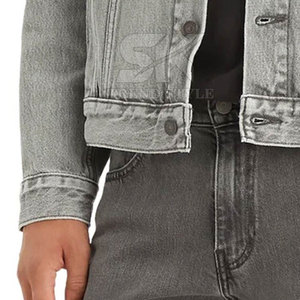 Chaquetas de Invierno de Mezclilla para Adultos, Corte Ajustado, 100% Algodón, Lisas, Multicolores, Ropa de Invierno para Exteriores - Product Image 5