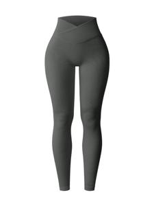 <b>Women's</b> Gym Workout Active Wear High Waist Yoga Leggings And Sport Wear High Quality Leggings <b>For</b> <b>Woman</b> - Product Image 6