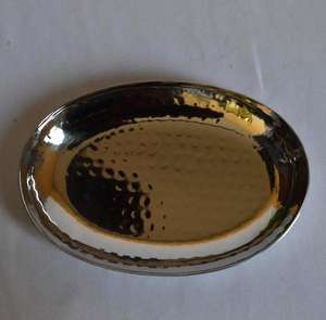 Plateau à fruits de luxe moderne de haute qualité, nouveau design, vente chaude, design feuille, pour la maison et la cuisine, mariage et fêtes - Product Image 4