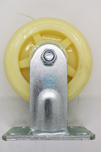 Vente en gros Heavy Duty 4 \ "5 \" 6 \ "8 \" roues industrielles en acier massif roue pivotante en caoutchouc Nylon PP caractéristique polypropylène - Product Image 4