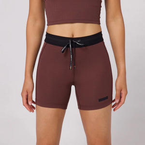 Shorts de compression taille haute PowerNova pour femmes, respirants, à séchage rapide 4 directions, en mélange de nylon, compression élite, OEM - Product Image 1