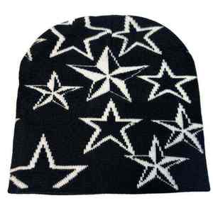 Gorro de invierno con logotipo personalizado Unisex 2024, gorro de punto acrílico 100% de alta calidad a elección del diseñador con patrón de impresión - Product Image 1