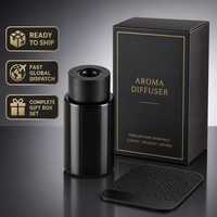 Diffuseur d'arômes de luxe pour voiture, couvercle en bois naturel massif, flacon en verre brillant, réutilisable, parfum longue durée pour voiture et maison