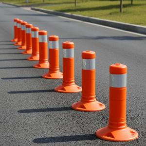 Delineator 30 X 8 cm TPE Flexible Buoy Traffic Warning Product - Product Image 2