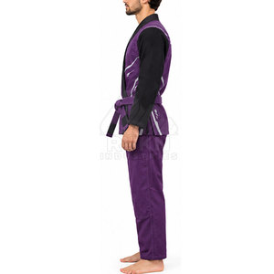 Nuevo Uniforme de BJJ para Hombre, Ropa de Práctica de Jiu Jitsu Brasileño, 100% Algodón, Color Personalizado en la Parte Delantera, Venta al Por Mayor, Servicio OEM - Product Image 3