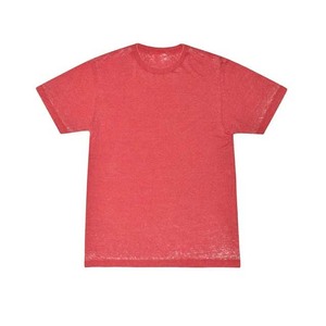 Camisetas de alta calidad 2025 para hombre, camiseta lavada con ácido, camisetas de gran tamaño 250 GSM de algodón personalizadas OEM de manga corta de talla grande para hombre - Product Image 3