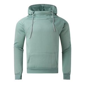 Sweats à capuche d'hiver personnalisés, 28 couleurs, 550 g/m², 100 % coton molletonné, poche surdimensionnée, streetwear décontracté pour hommes - Product Image 2