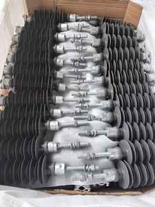 Isolateur de <span class=keywords><strong>suspension</strong></span> composite polymère haute tension Lvda Power FXBW4-10/100 10kV, résistance à la traction de 100 kN, emballage en boîte en bois - Product Image 4