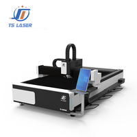 Tuosheng 1500W 1530 4020 Max Máquina de corte por láser de chapa Raycus 6000W Máquina de corte por láser de fibra para acero inoxidable