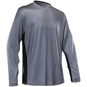 Ropa de pesca de mejor rendimiento Diseño gris de camuflaje Imprima su logotipo Camisas de pesca UPF 2025 - Product Image 3