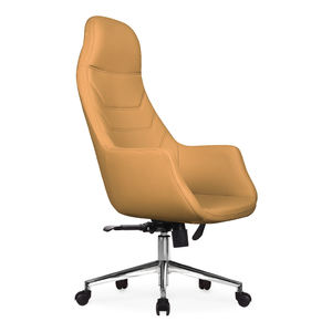 Chaise de bureau ergonomique au design moderne par Bios Chaise Boss en cuir synthétique fabriquée en Turquie avec expédition rapide - Product Image 1