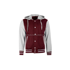 Customized KRATOS Unisex American Retro Style Baseball Jacket High-quality Casual Thick Fleece Spandex/Cotton Cardigan Stand-Up - Product Image 6