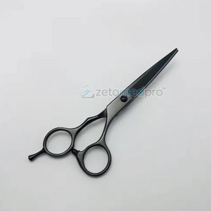 Tijeras de Peluquería Profesionales de Titanio Negro, Tijeras de Peluquería de Titanio Negro para Estilismo Profesional - Product Image 2