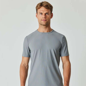 T-shirt de fitness pour hommes de haute qualité tissu tricoté respirant confortable pour les entraînements en cours d'exécution activités de plein air - Product Image 2