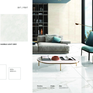 Carreaux de porcelaine brillants 1200x1200, carreaux de sol et de mur modernes haut de gamme - Product Image 1