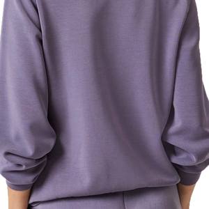 Sudadera de invierno con forro polar de poliéster/algodón de gran tamaño para mujer, 300g, venta al por mayor, logotipo bordado, gota frontal - Product Image 5
