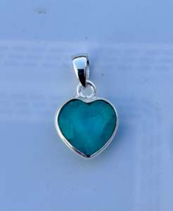 จี้ทัวร์มาลีนสีเงินสเตอร์ลิง925จี้ผู้หญิงสวยจี้เงิน - Product Image 2