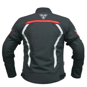 High Quality Men's Motorbike Racing <b>Biker</b> <b>Jacket</b> Waterproof Cordura Textile with Removable Polyester Printed Sportswear OEM - Product Image 3
