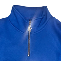 Pull à col montant Zeta Phi Beta 1920 pour femmes, sweat-shirt en molleton brodé en chenille de la sororité grecque