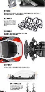 HPI 160202 RS4 Sport 3 Flux 1/10 4WD Voiture de tourisme RC homologué<span class=keywords><strong>e</strong></span> <span class=keywords><strong>E</strong></span>-<span class=keywords><strong>tron</strong></span> <span class=keywords><strong>GT</strong></span> Brushless 4x4 RTR haute vitesse pour la course sur route - Product Image 3