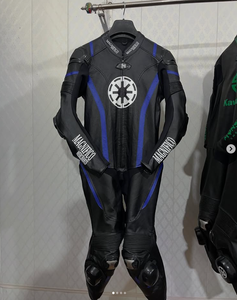 Traje de Motociclismo de Cuero, Traje de Motociclismo de Cuero Grueso Hecho en Pakistán, Ropa de Motociclismo, Traje de Carreras - Product Image 1