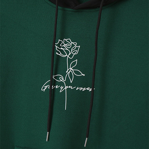 Wholesale Custom Cool Heavyweight Cotton Solid <b>Bandana</b> Hoodie <b>for</b> Winter & Autumn 700-1000 Gsm High Quality Digital Printing - Product Image 6