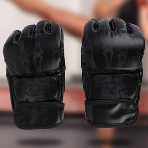 PromotionProfessional Boxing Equipment MMA Gants Gants en cuir Punching Boxing PU Gants de boxe - Product Image 6