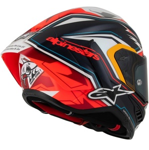 Casque de moto de qualité supérieure Alpine stars Supertech R10 FIM - Pe dro Acostaa - Product Image 3