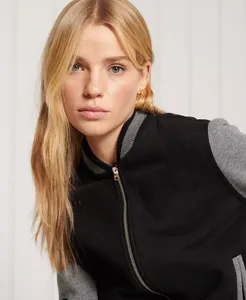 Logo personnalisé vélo brodé Letterman mode basket-ball université veste matelassée universitaire veste pour enfants hommes - Product Image 4