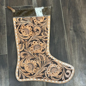 2025ถุงน่องหนังวัวแท้พร้อมอุปกรณ์ตกแต่งสำหรับเทศกาลคริสต์มาสของขวัญคริสต์มาส - Product Image 4