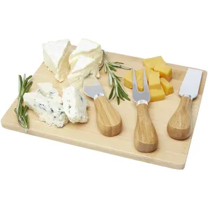 Sustainable Bamboo Cheese <b>Board</b> Ement's Cutting <b>Tool</b> for Perfect Presentation - Product Image 3