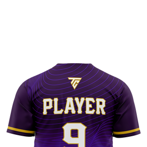 เสื้อเบสบอลของผู้ชายผ้าโพลีเอสเตอร์ระบายอากาศได้ดีพิมพ์โลโก้ได้ตามต้องการชุดเล่นซอฟต์บอลทีมเบสบอล - Product Image 5