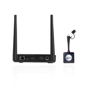 マルチデバイスワイヤレスプレゼンテーションシステム、BYOD、プラグ & プレイ、HD 1080p、会議室 & 教室用50mワイヤレスレンジ - Product Image 1