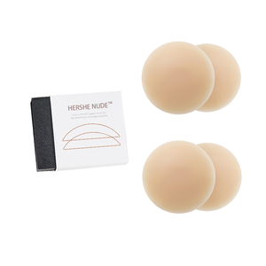 2 paires de pétales de poitrine réutilisables hypoallergéniques adhésifs adhésifs <span class=keywords><strong>en</strong></span> silicone sans bretelles pour lingerie - Product Image 1
