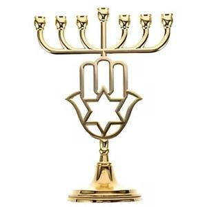Menorah <b>Candle</b> <b>Holders</b> Religions Candelabra Premium Multi Color Hanukkah Menorah Decorative Menorah <b>Candle</b> <b>Holder</b> - Product Image 2