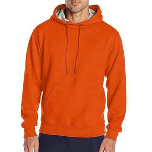 Men's Premium Winter Pullover Hoodie in <b>Retro</b> Style Solid Fleece Windproof <b>Fabric</b> with Puff Printing Wholesale Pricing - Product Image 2