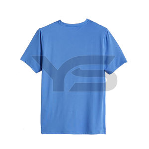 <b>Men's</b> T-<b>Shirts</b> 100% Cotton Casual Breathable Eco-Friendly Plus Size Jersey <b>Silk</b> Screen Printed with Multi-Color Options - Product Image 2