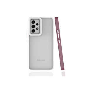 Coque de protection en silicone souple JoieCreatif Mima Damson pour Samsung Galaxy A53 5G, compatible avec les modèles A34, A24, XS - Product Image 1