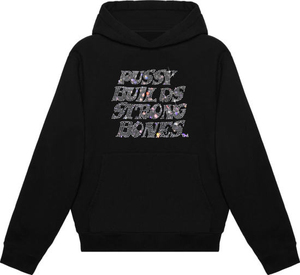 Vêtements 2025 pour fabricants : Streetwear d'hiver épais brodé de strass, avec logo personnalisé, poche surdimensionnée, 100% Coton - Product Image 5