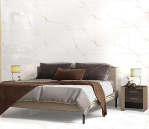 Carrelage en pierre brillante de luxe, carrelage en marbre en porcelaine pour sol et mur, 600x1200mm, pour salle de bain, cuisine, salon, usage extérieur - Product Image 3