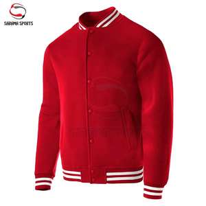 Chaqueta Varsity Personalizada de Alta Calidad para Hombre, Tallas Grandes, Ropa de Invierno, Chaqueta Deportiva con Bordado de Letras - Product Image 3