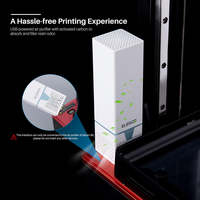 Imprimante 3D à résine Saturn 8K MSLA Photocuring UV avec lumière intégrée, plateau chauffant en verre trempé, nivellement automatique, USB, numérique, nouvelle génération, compatible PLA