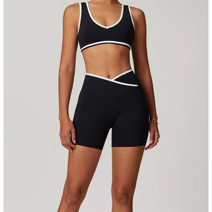 Vêtements de sport pour femmes Gym Fitness Yoga Ensembles Vêtements de fitness Ensembles de vêtements de sport Vêtements de sport pour femmes V Taille Vêtements d'entraînement pour femmes - Product Image 5