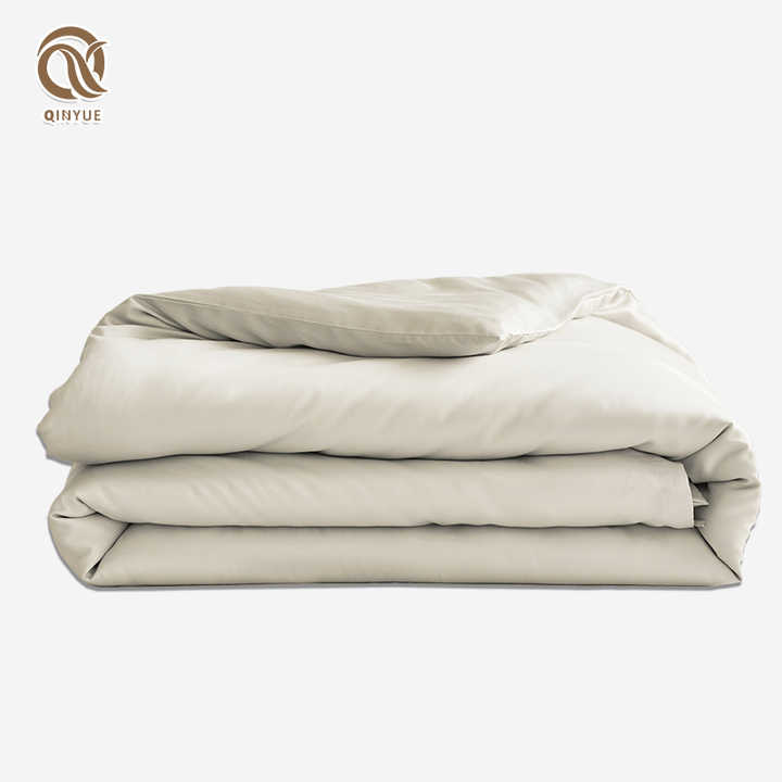 300 TC Bamboo Duvet Cover Custom Color With OEKO Certificate Queen Size 100 Bamboo Viscose