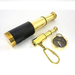 Télescope nautique en laiton Antique, artisanat en métal personnalisé, télescope nautique à vendre, télescope Portable d'extérieur - Product Image 6