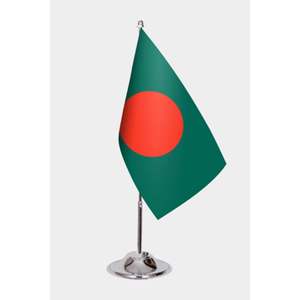 Modern Style Azerbaijan Office Flag Metal Design - Product Image 1