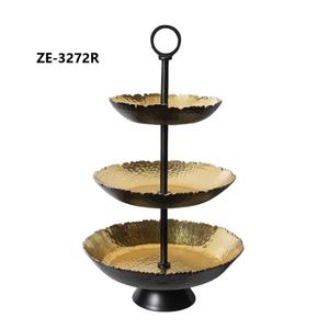 New Trend Handmade Cake Stand for Luxury Interior Decor Styling Cake Stand Iron and <b>Resin</b> <b>Epoxy</b> Mold for Hotels and Zahid Export - Product Image 3