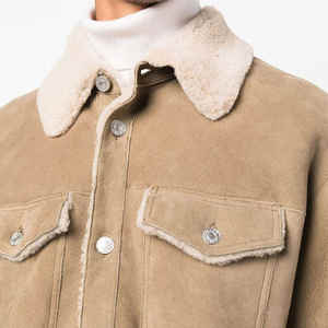 Slim Fit <b>Mens</b> Leather <b>Jacket</b> <b>Trucker</b> Style Classic College Design for Fashion Wear Oversized Leather <b>Men's</b> <b>Jackets</b> - Product Image 5